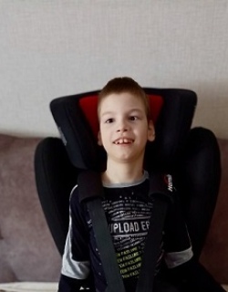 Верчинов Андрей, 11 лет  Диагноз: ДЦП, спастический тетрапарез (GMSFC 5), органическое  поражение головного мозга.